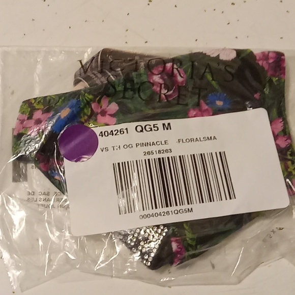 Victoria secret Bombshell-"Moonlit Garden"-Floral Rhinestone Bling Strap… - Picture 3 of 4